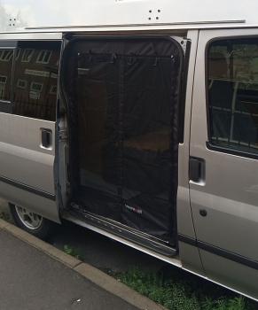 Insektenschutzgitter Schiebetür Ford Transit bis 2012 (Nugget, Euroline und Transporter)